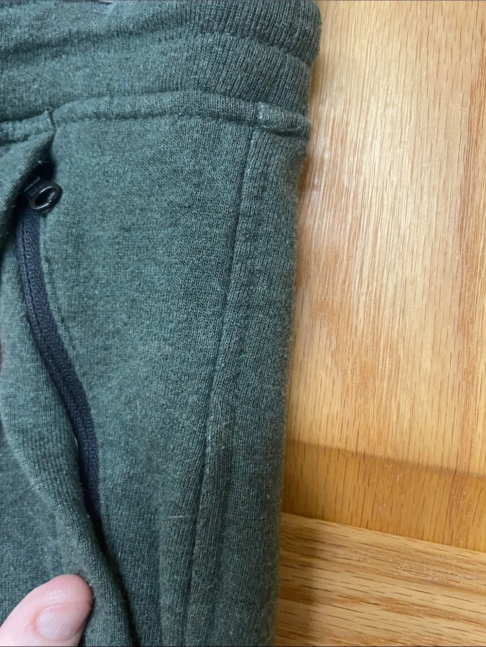 J. Crew Men's Forest Green Fleece-Lined Joggers